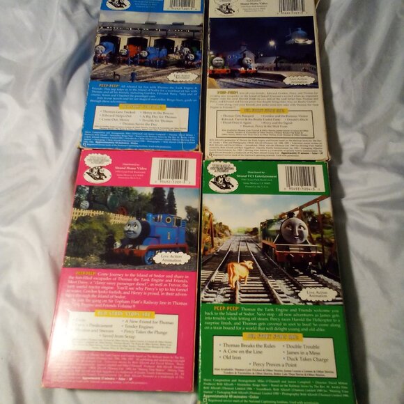 Thomas The Tank Engine & Friends VHS Tape Lot of 4 Shinning Time Vintage Classic - Picture 3 of 5